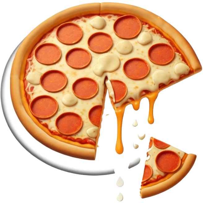 Manger une pizza emoji