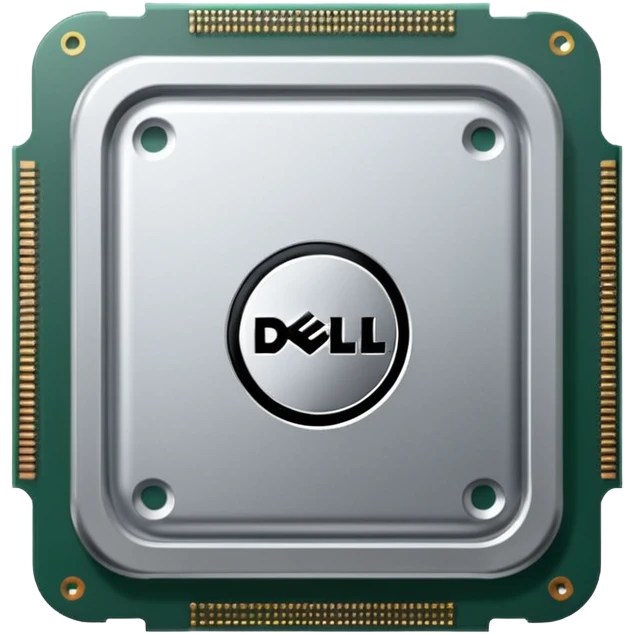 dell Central processing unit emoji