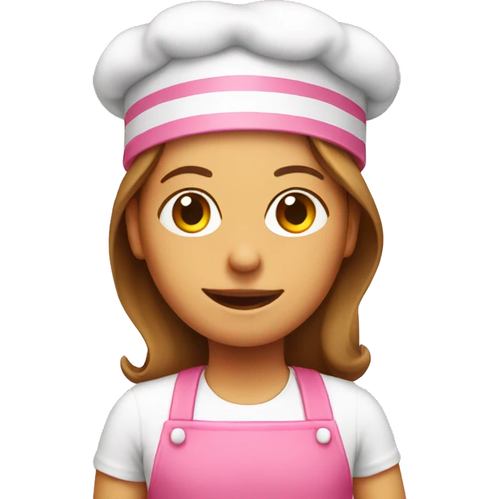 pink baking  emoji