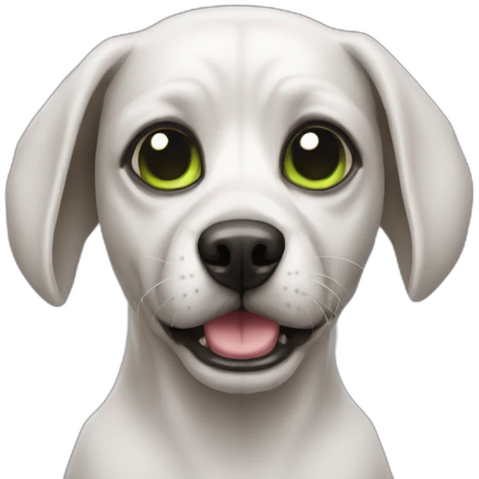 Perro alien  emoji