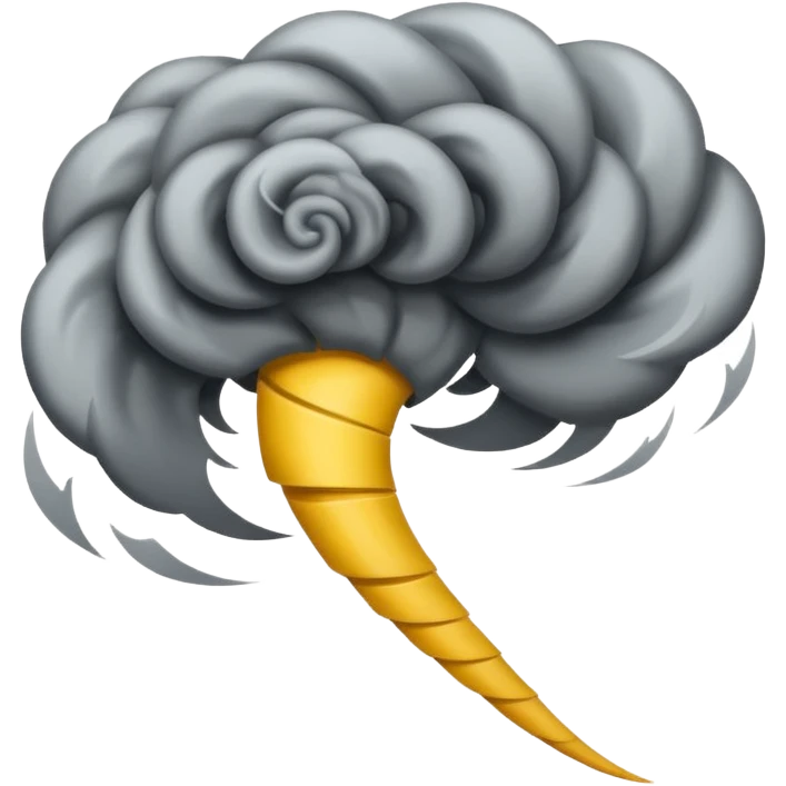 tornado wind symbol emoji