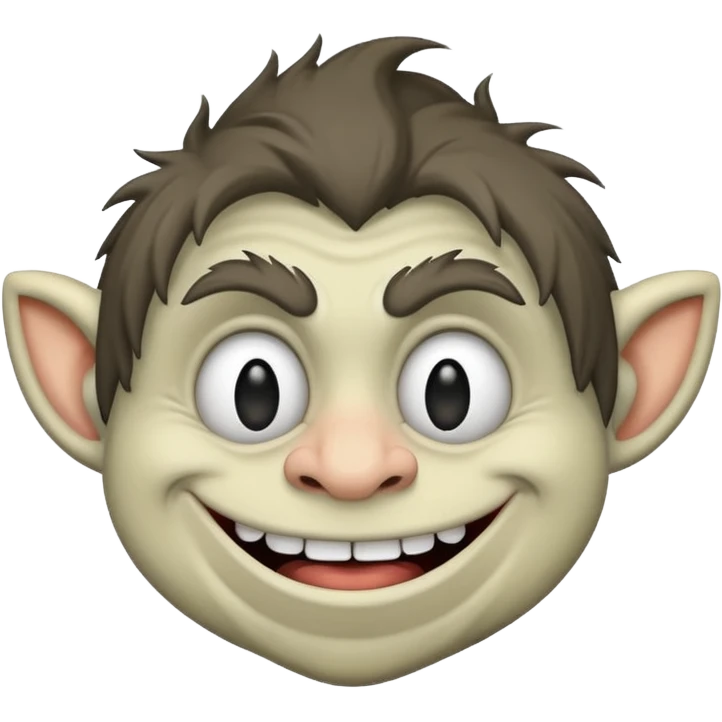 Troll face emoji