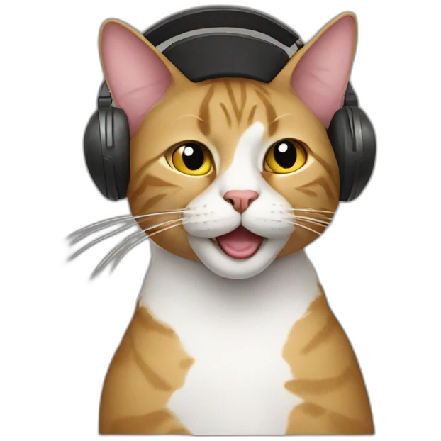 hiphop cat emoji