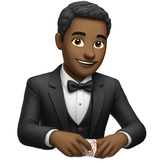 card dealer emoji