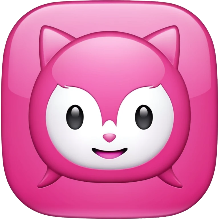 pink chat gpt ai app logo emoji