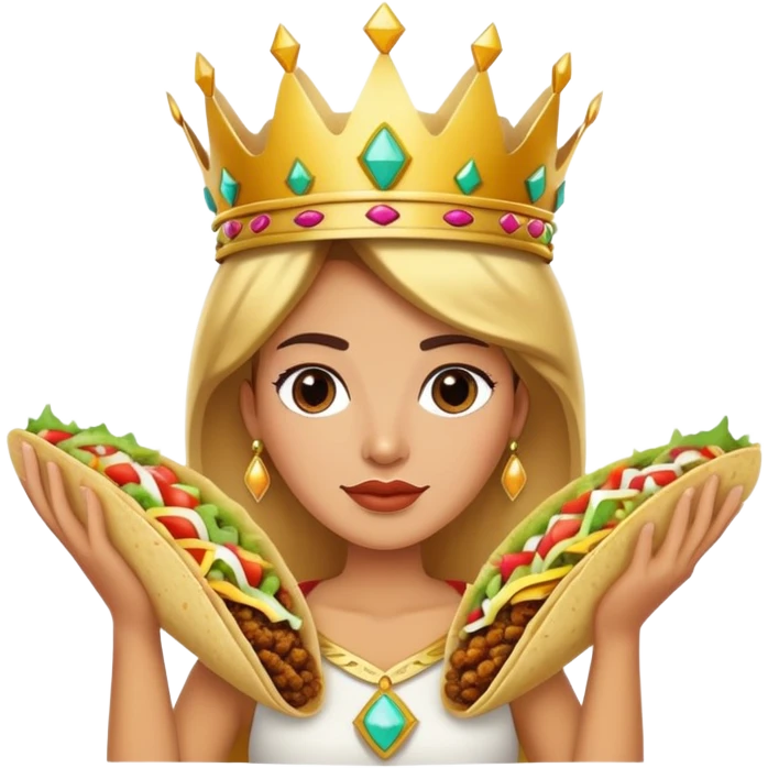 Taco queen  emoji