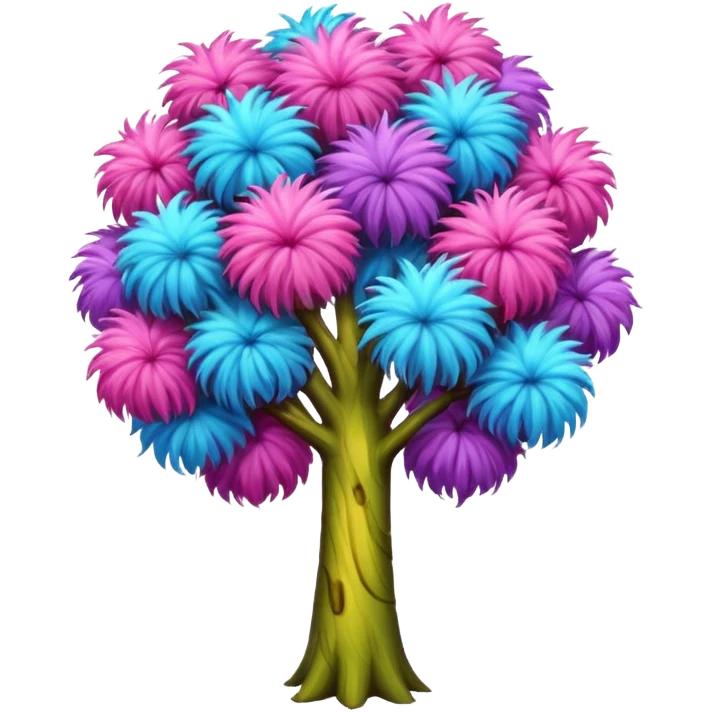 truffula tree from the lorax emoji