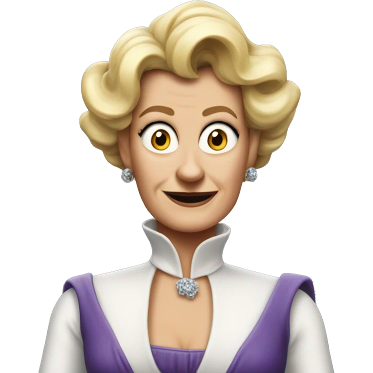 Ursula von der Leyenl very photorealistic shrugs emoji