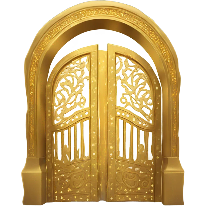 Heaven golden gates emoji