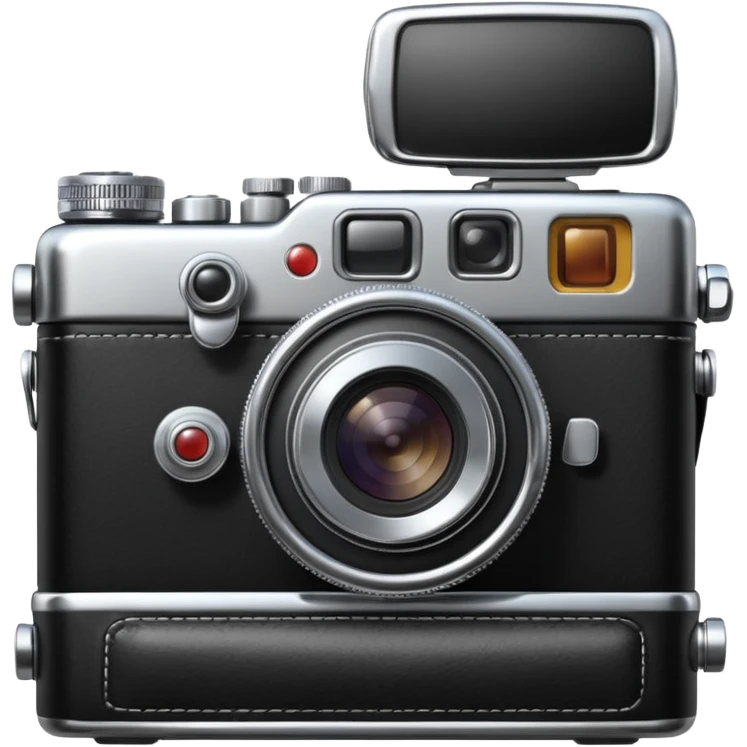 create a cinematic classic camera emoji emoji