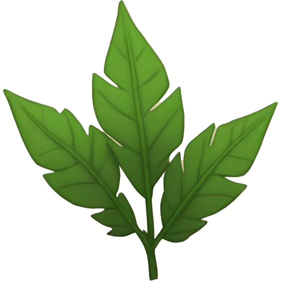 Naruto's leaves village symbol emoji