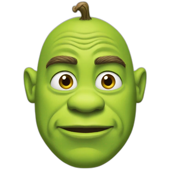 green-shrek emoji