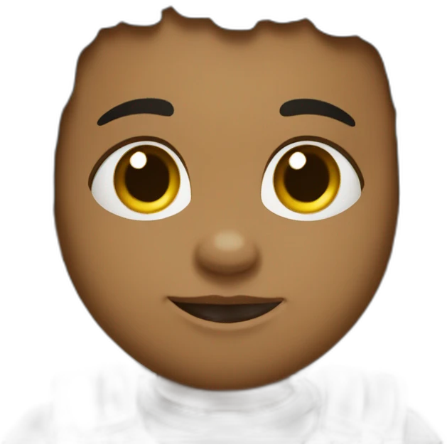Bebê com terno  emoji