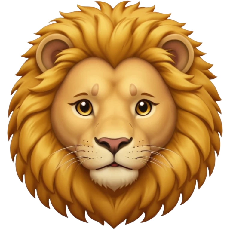 lion in love emoji
