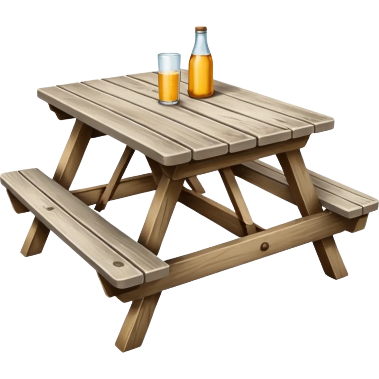 Picnic Table  emoji