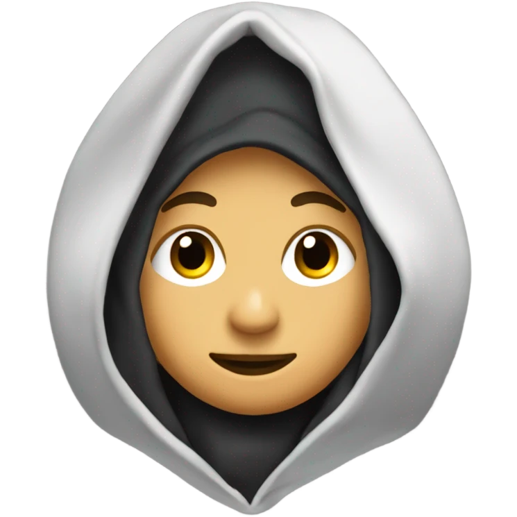 boue hoodie with small moon on left side emoji