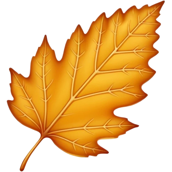 Leaf gelatine emoji
