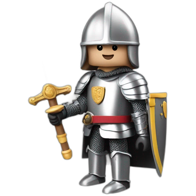 playmobil knight emoji