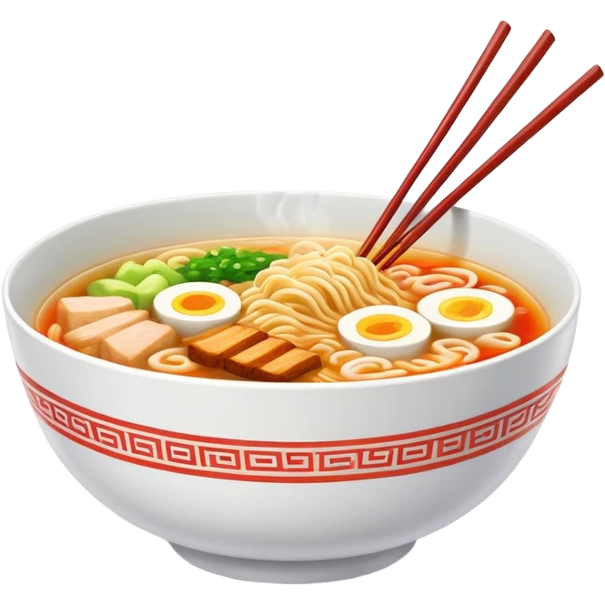 Ramen bowl  emoji