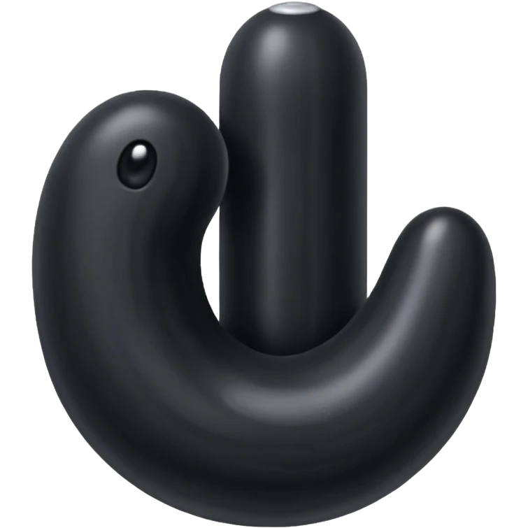 black penis emoji