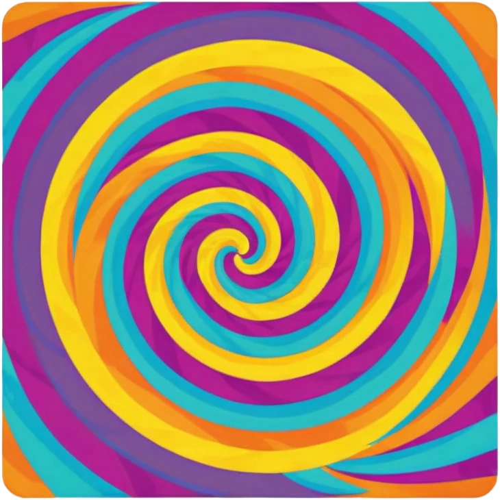 psychedelic wall carpet emoji