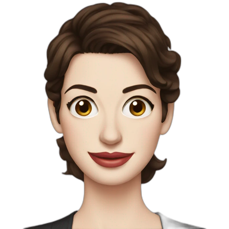 Anne Hathaway emoji