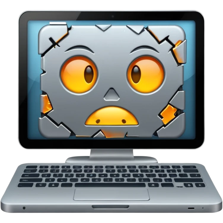 computadora malograda emoji
