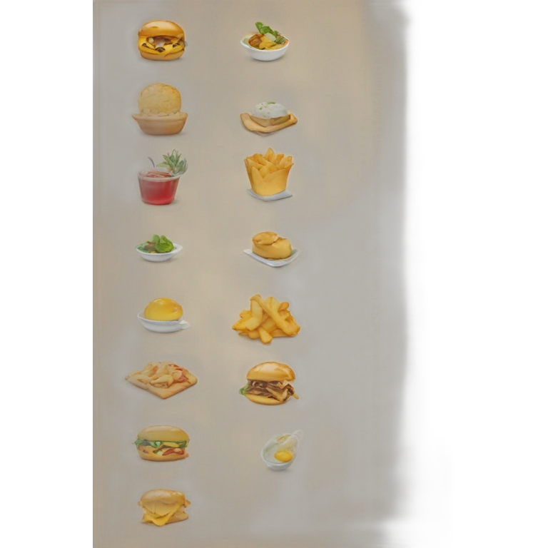 menu emoji