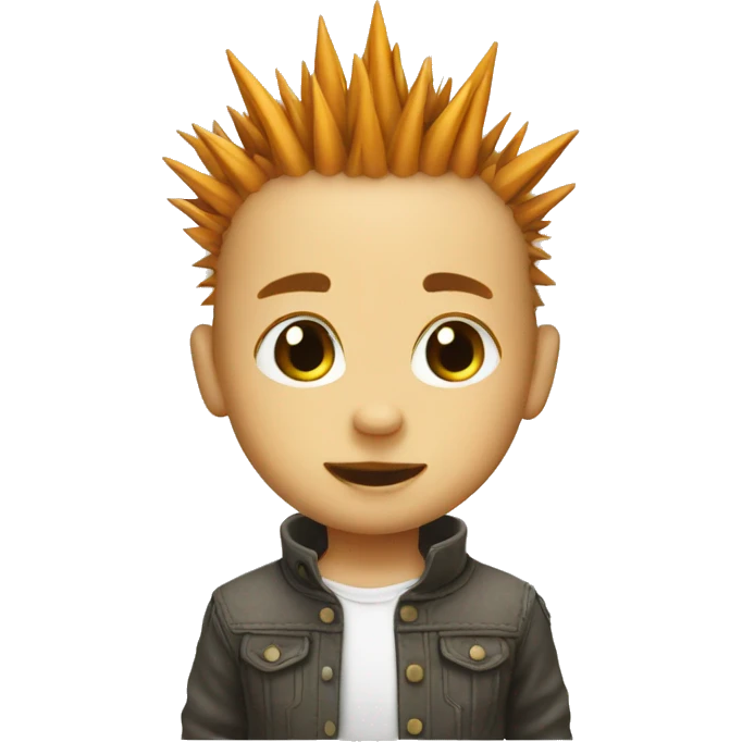 Spikey baby emoji