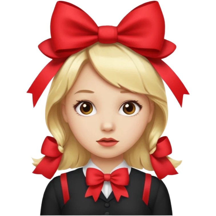 blond girl doing okay sassy emoji