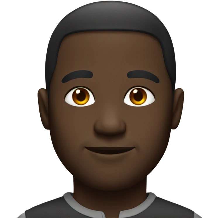 Black man emoji