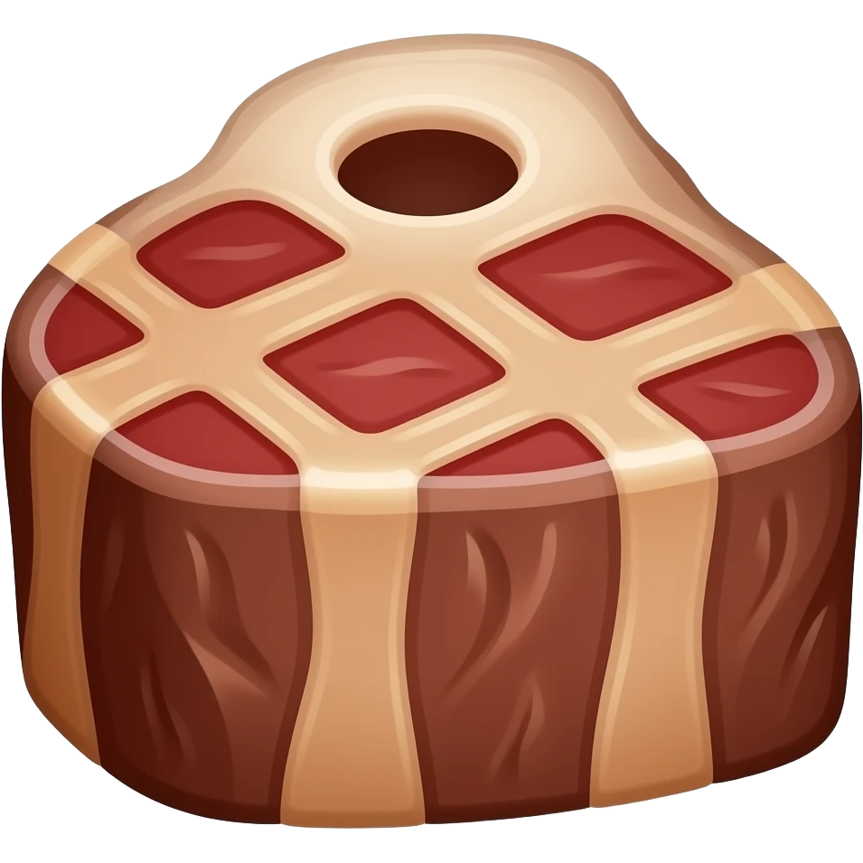 Steak bites emoji