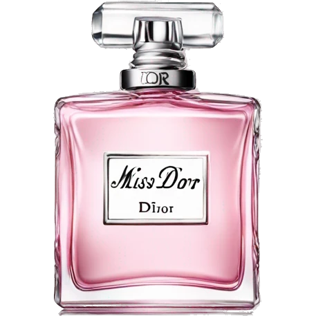Miss Dior perfume bottle  emoji