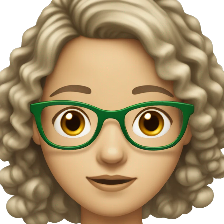 white-skinned-woman-with-brown-hair-and-brown-glasses-round-chin-green-necklace-wearing-a-tiara-bow emoji