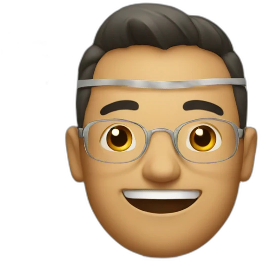 men celebration New year  emoji