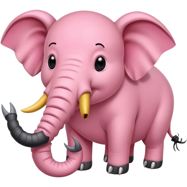 Pig, elephant, scorpion combination animal emoji