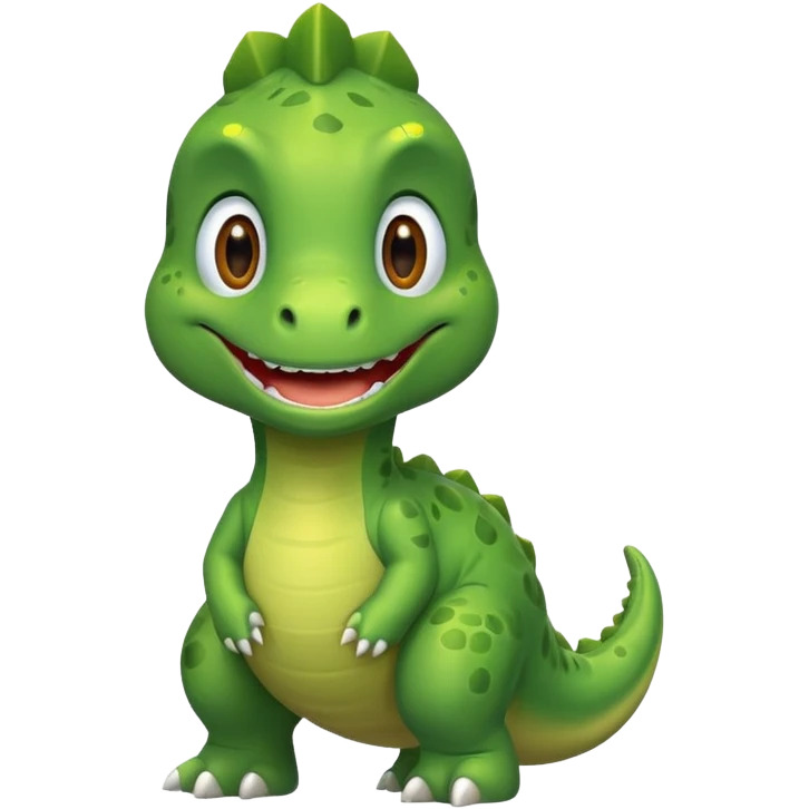 Can u make a 🌸 cute dinasour emoji