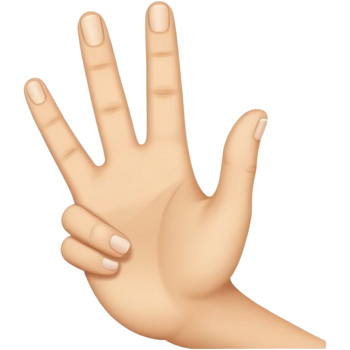 the sign for the letter T with one hand vertical and the other horizontal emoji