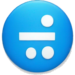 Blue circle with white checkmark in it emoji