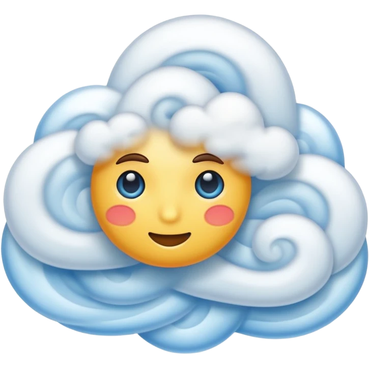 el viento emoji