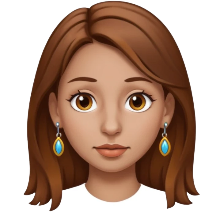 Woman with nose ring emoji