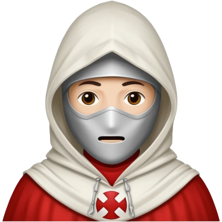 Ku klux klan full hood no face  emoji