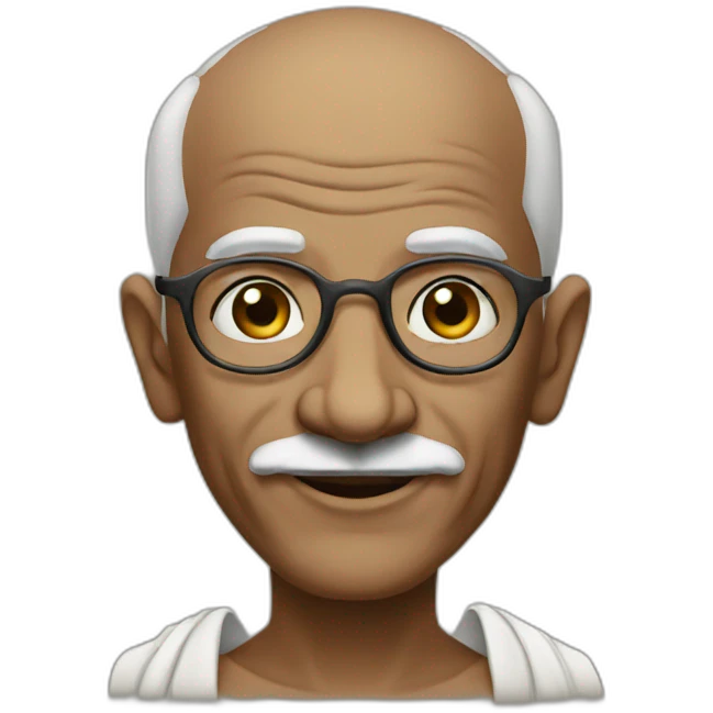 ghandi emoji