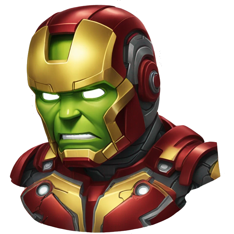 Ironman Hulk buster emoji