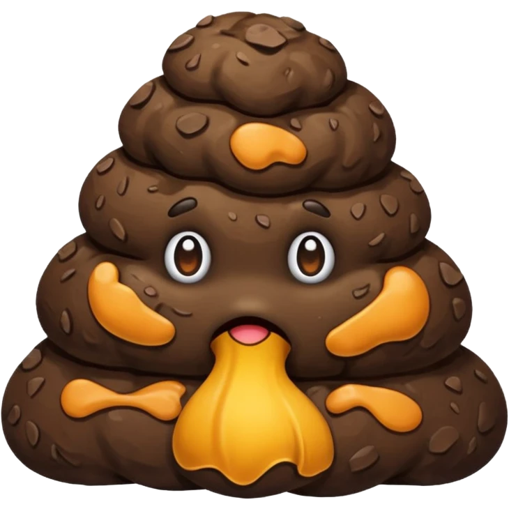 Poo head  emoji