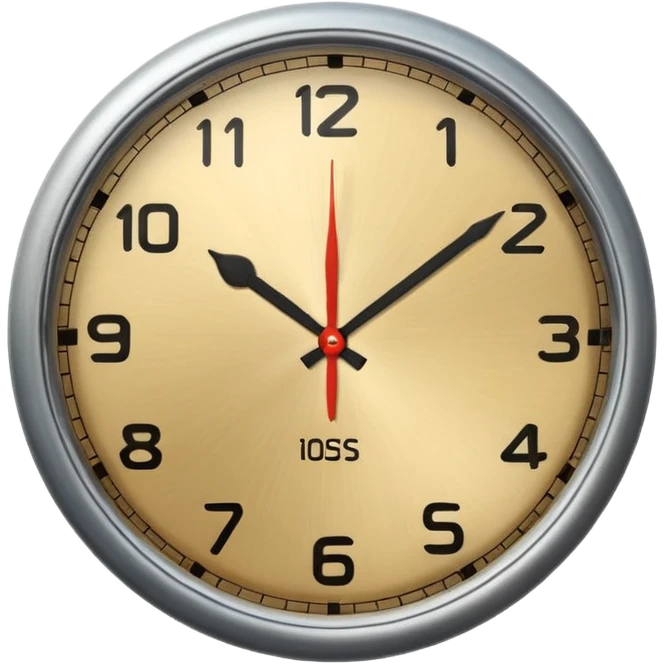 Clock it emoji