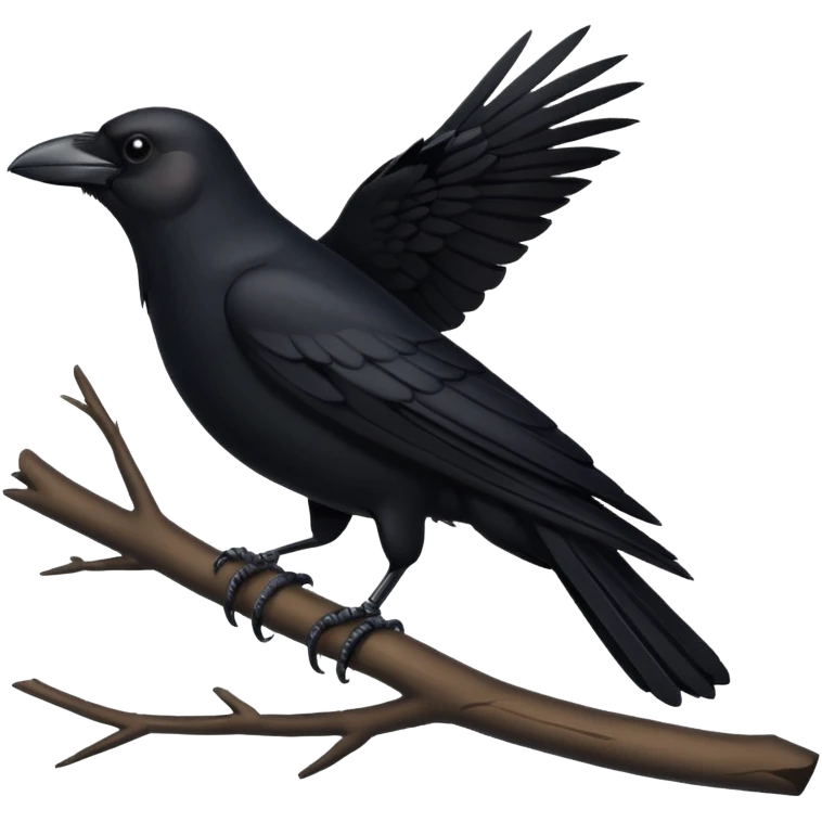 crow emoji