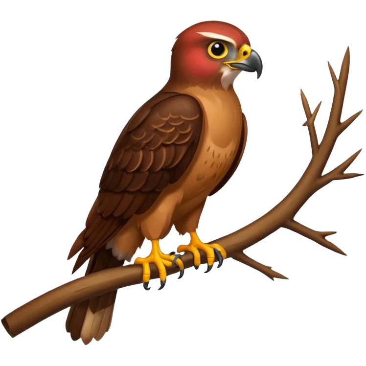 Hawk emoji