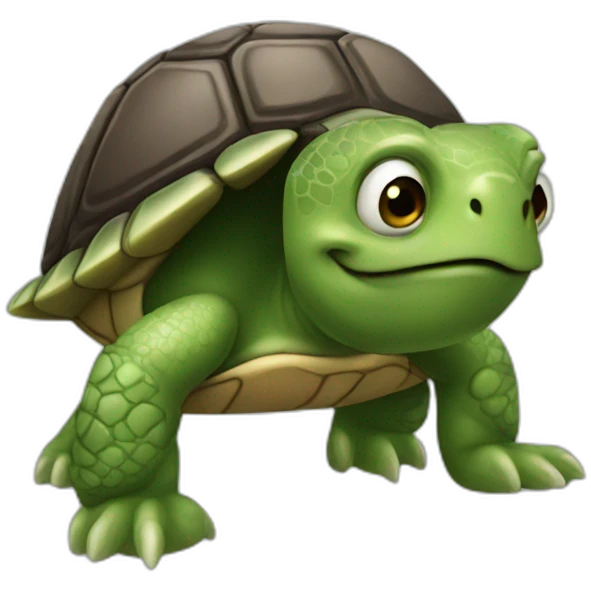 working turtle  emoji