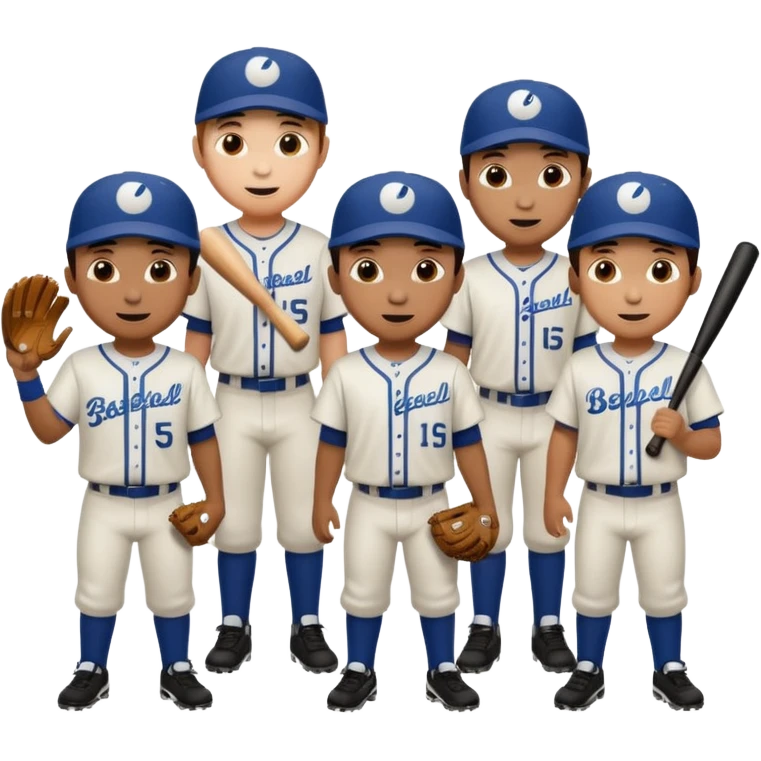 autobus de equipo llevando a egnte de basebal  emoji